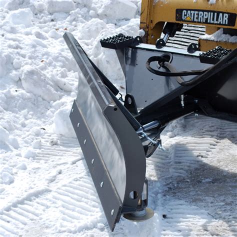 skid steer plow hydriloc ram|snow plow skid steer.